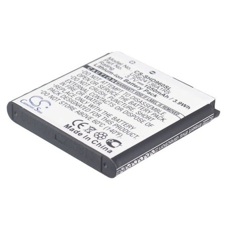 Bsc Preferred Action HDMax Extreme Camera Replacement Battery CS-SHD960SL.1